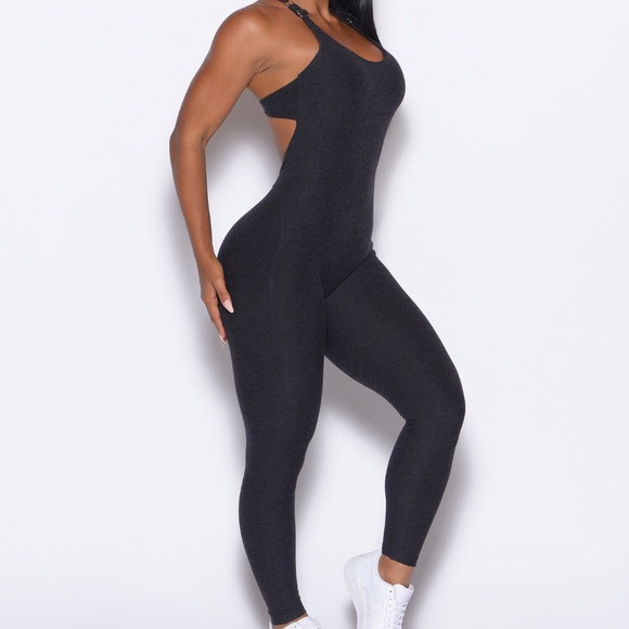 SOLD Bombshell Sportswear Athletic Bodysuit M Onyx NWT - Picture 1 of 8